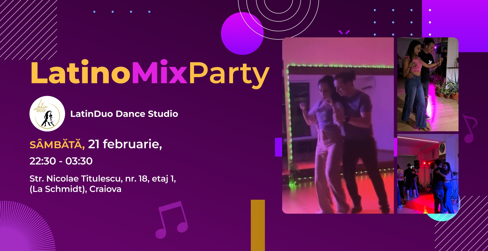 Latino Mix Party de sambata seara