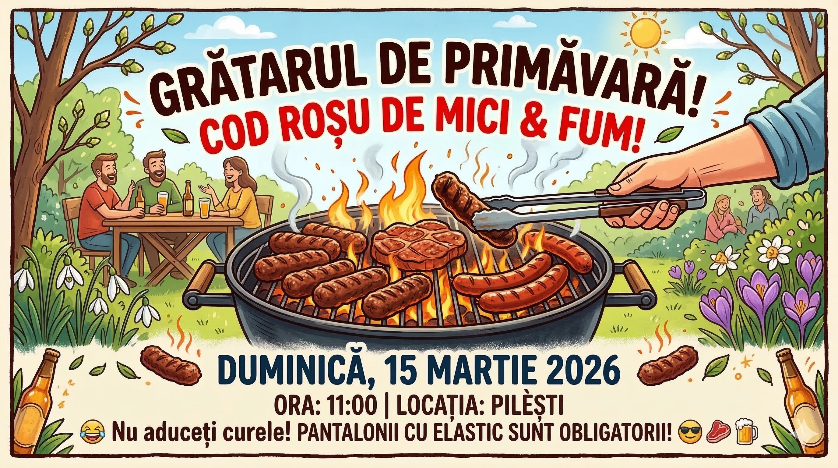 Gratar cu carne si legume si .....